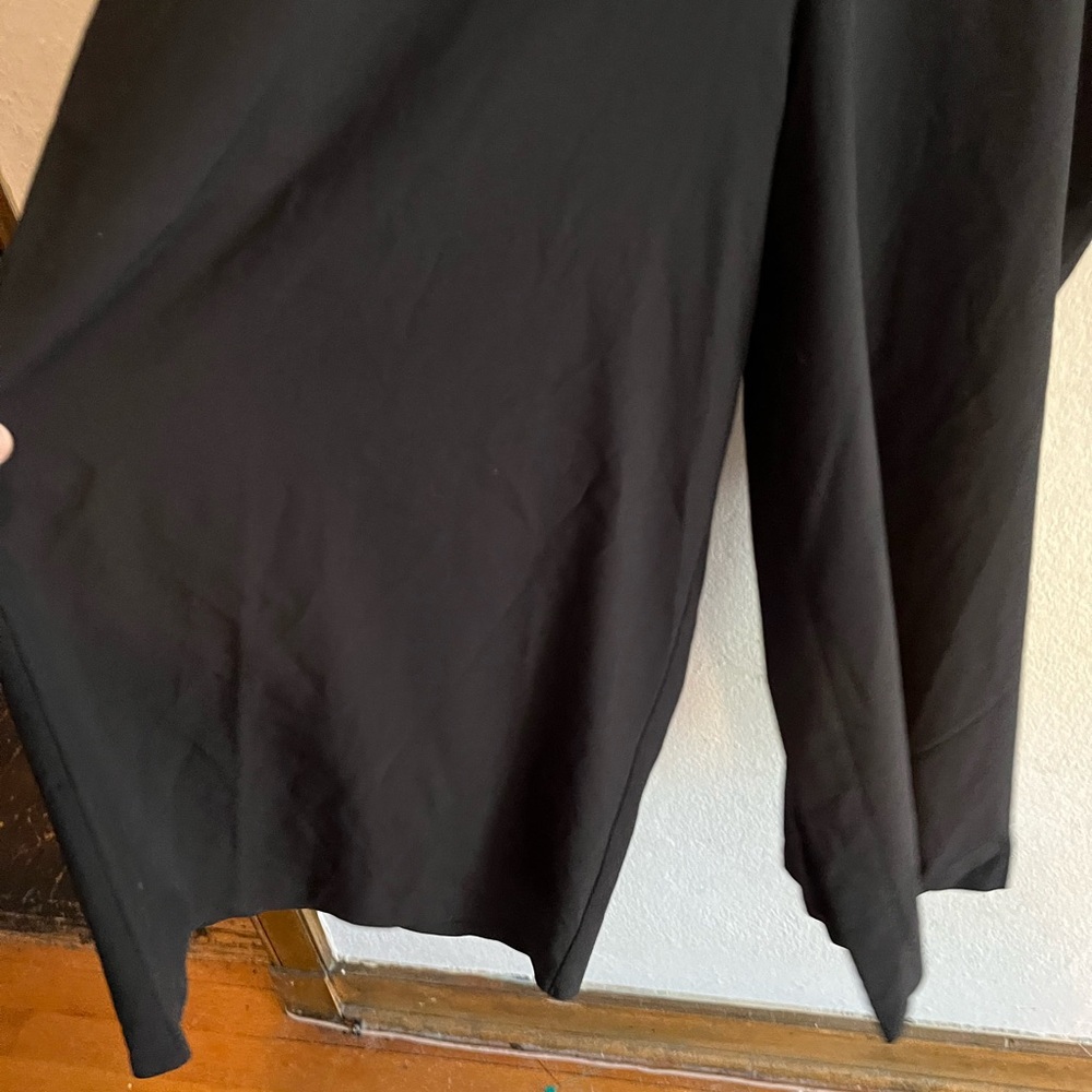 Athleta Womens Black Belted Sleeveless Wide Leg Sarasota Jumpsuit Sz XS - Picture 6 of 9